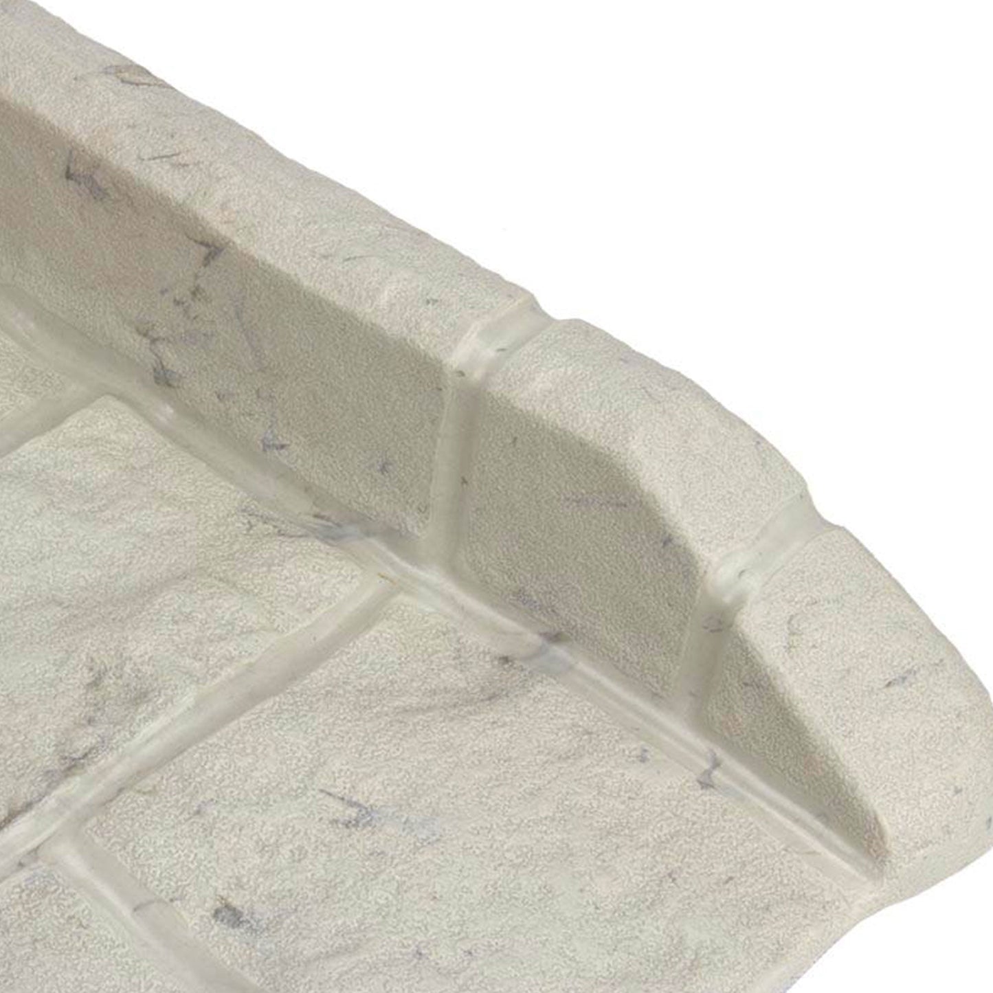 Suncast SB24 Decorative Rain Gutter Downspout Splash Block, Tan (2 Pack)