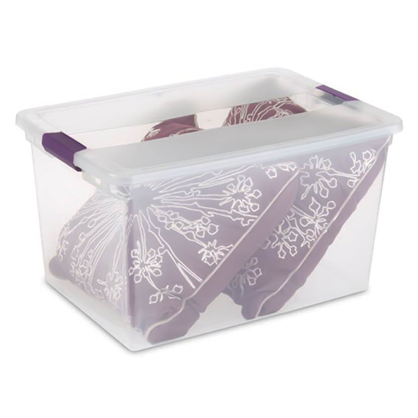 Sterilite 66 Quart Storage Totes, 6 Pack, and 6 Quart Storage Totes, 12 Pack