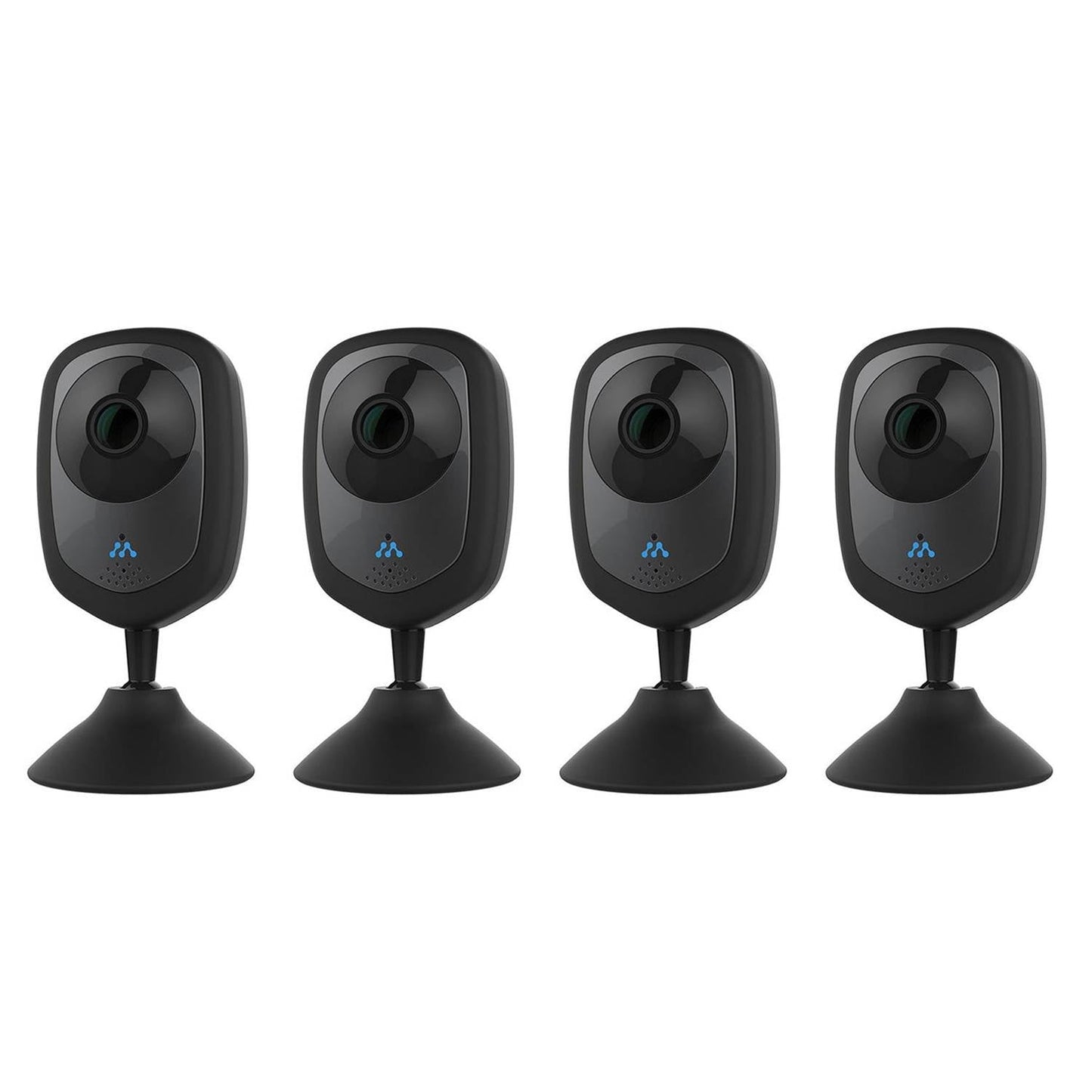 Momentum HD Smart Home WiFi Wide Angle Security Camera w/ Two Way Audio (4 Pack)