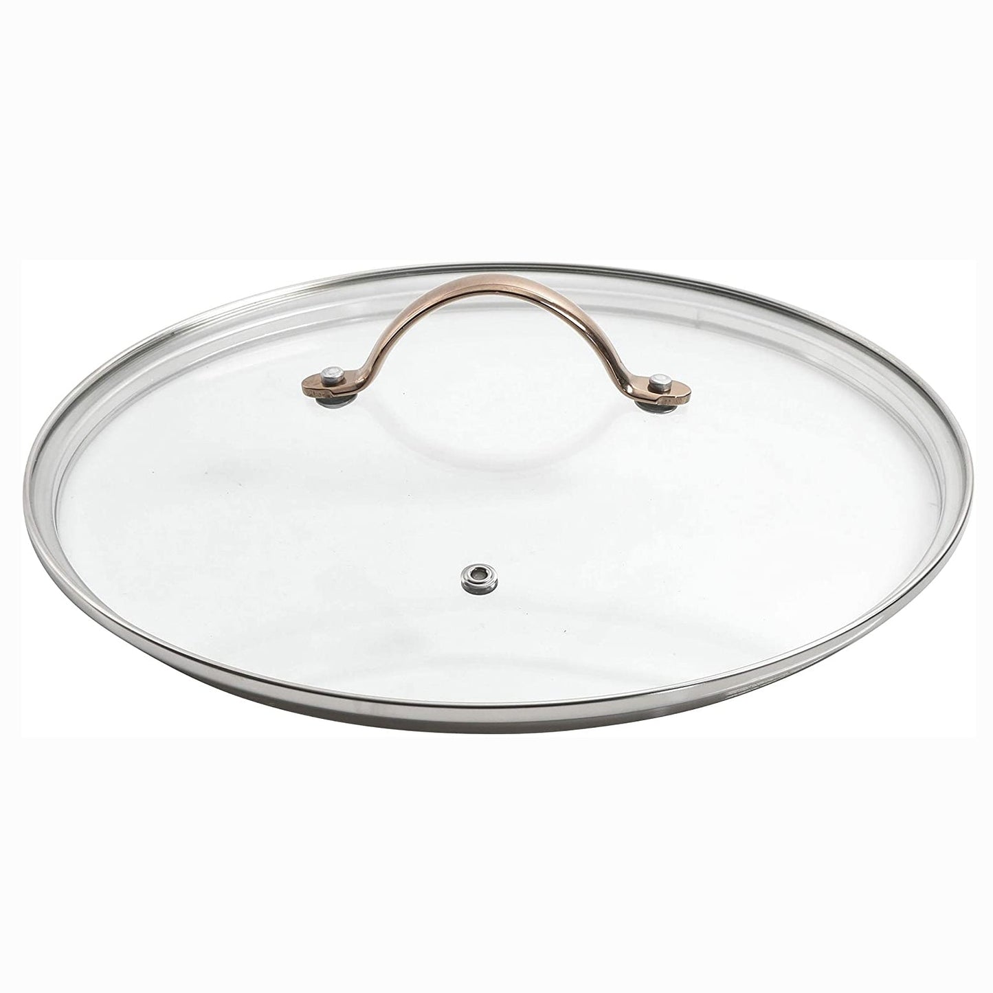 Oster Allsberg Non Stick Aluminum 10 Piece Cookware Set w/ Rose Gold Handles