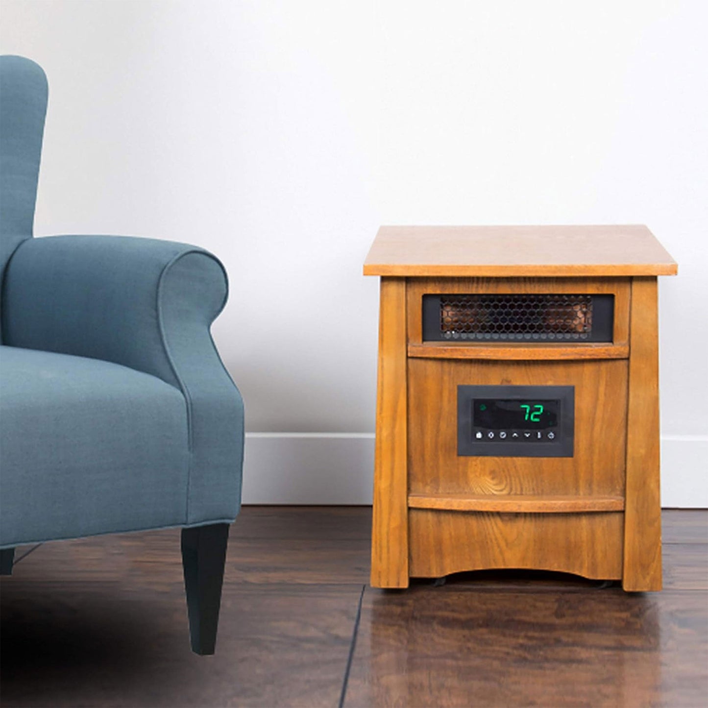 LifeSmart LifePro 8 Element 1500W Electric Infrared Quartz Indoor Space Heater