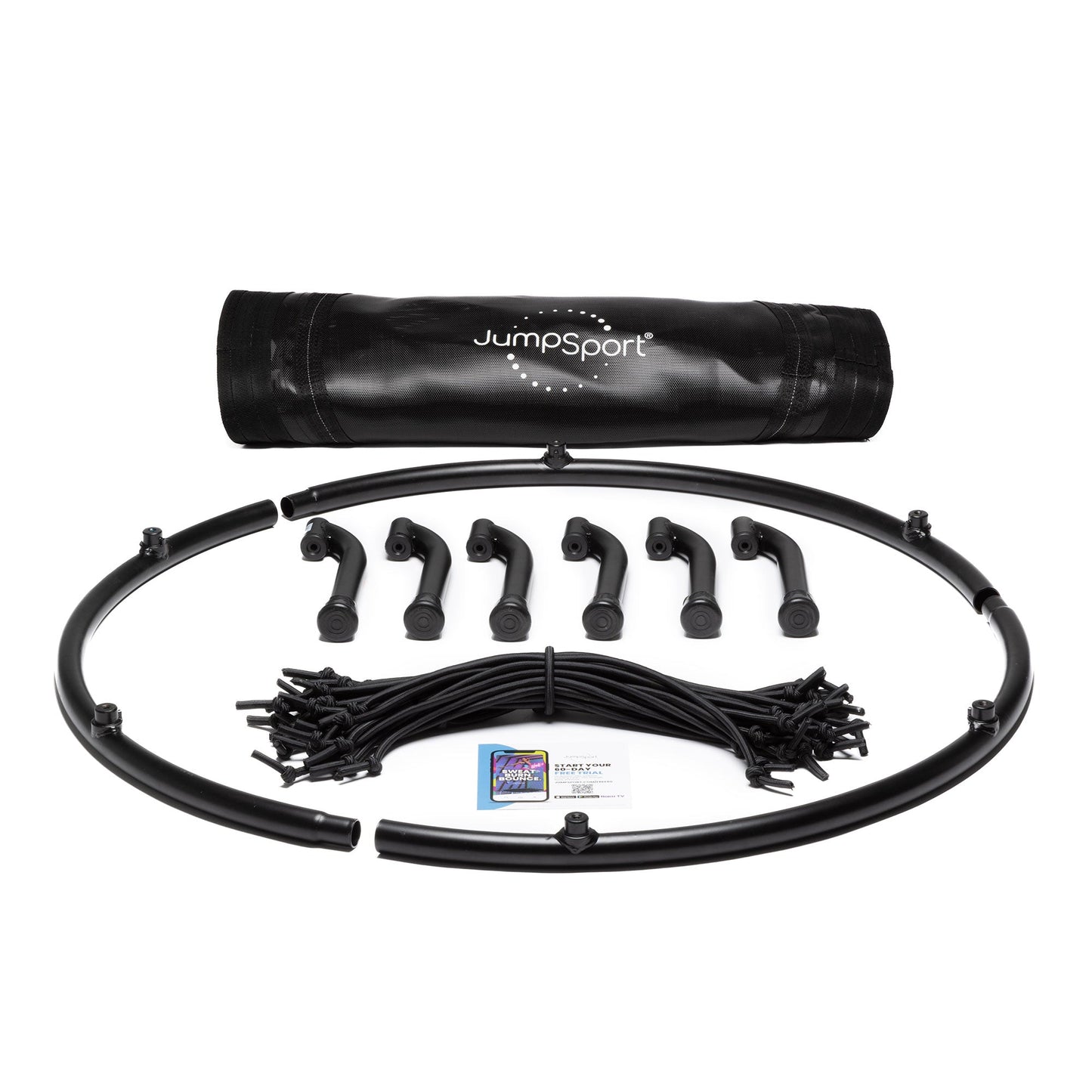 JumpSport 44" ESSENTIAL Fitness Trampoline | Model 430 | 3-piece Frame | Home Series for Adults