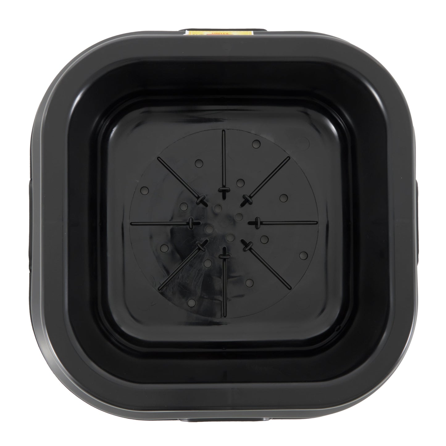 Little Giant MP10BLACK Salt Lick and Mineral Block 10 Quart Plastic Pan, Black