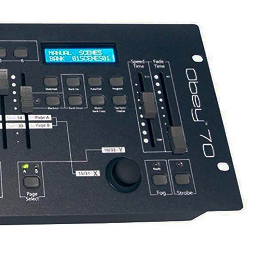 Chauvet DJ Obey 70 Mountable 384 Channel LED Light, Fog & Strobe DMX Controller