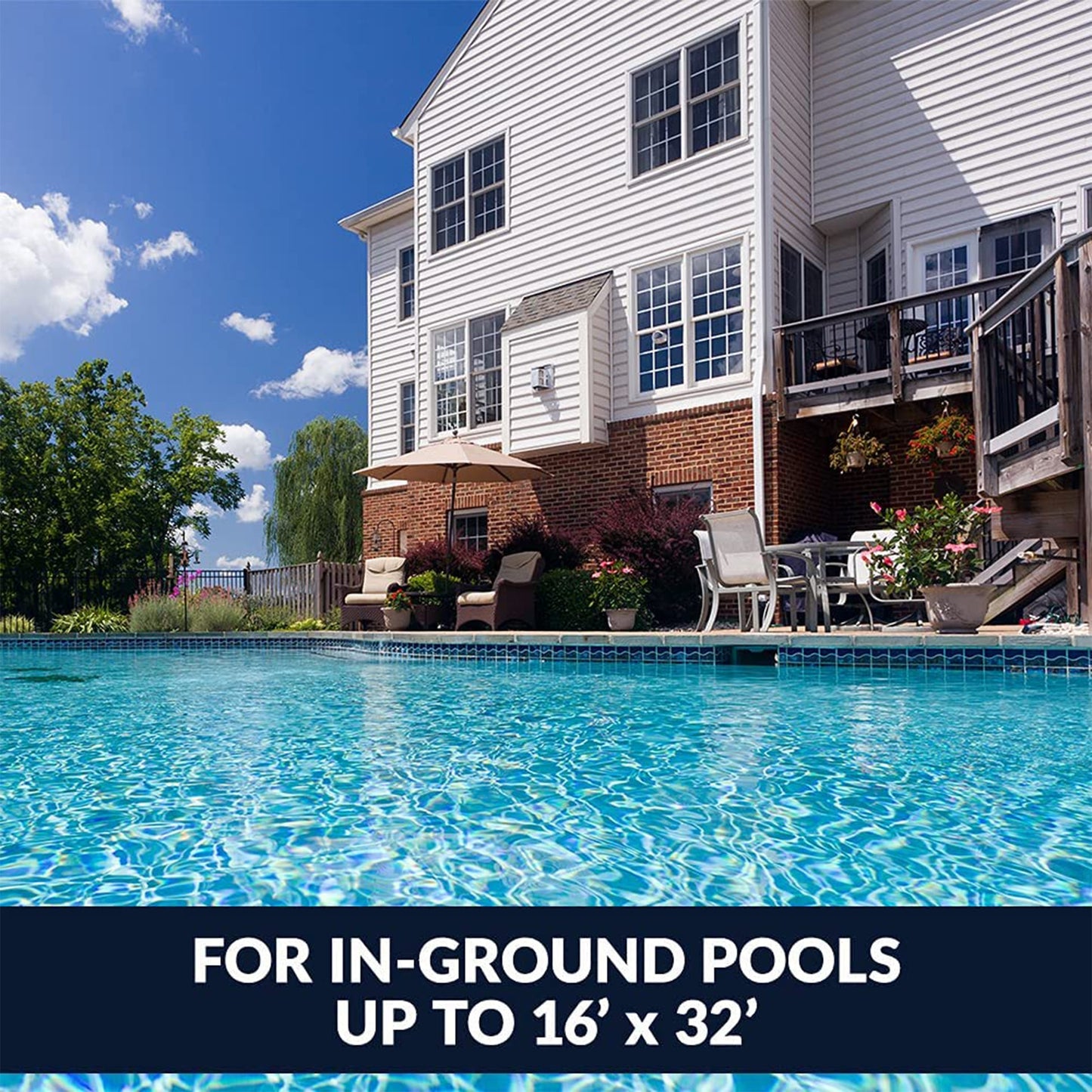 Hayward AquaRay Flapper Disc Above Ground Pool Automatic Suction Vacuum Cleaner