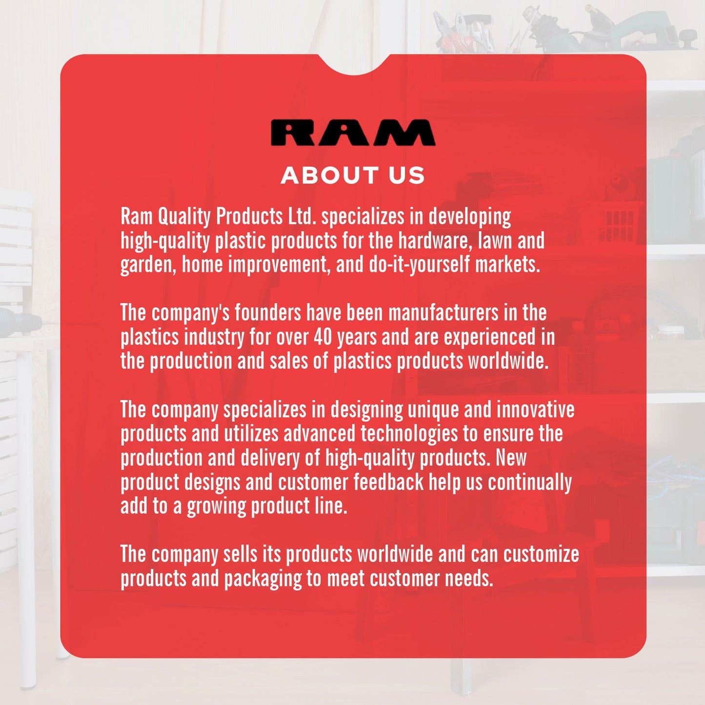 Ram Quality Products Extra 5 Tier Plastic Storage Shelf Unit for Garage, Black