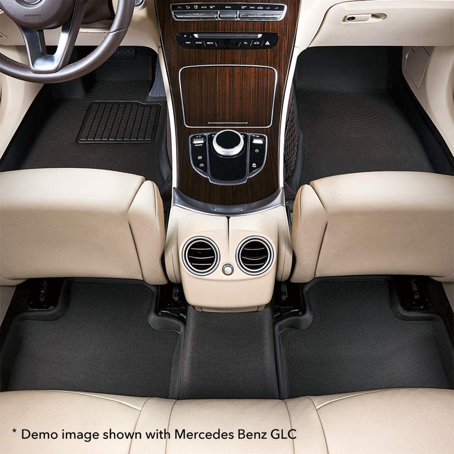 3D MAXpider Kagu Series Custom Floor Mat Liner Set for Toyota Tundra Crewmax