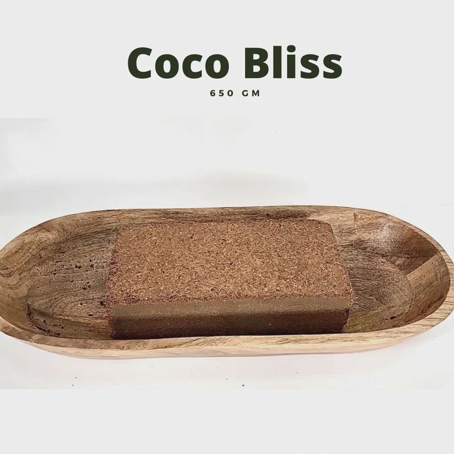 Plantonix Coco Bliss Premium Organic Coconut Coir Pith, 650GM Bricks (50 Pack)
