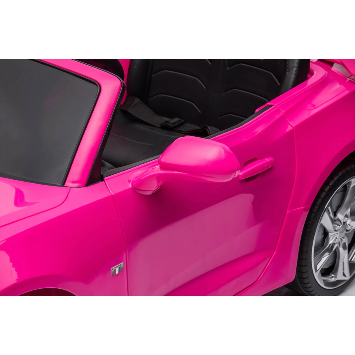 Dakott 2021/2022 Chevy Camaro Racing 2SS Battery Powered Ride On Car Toy, Pink