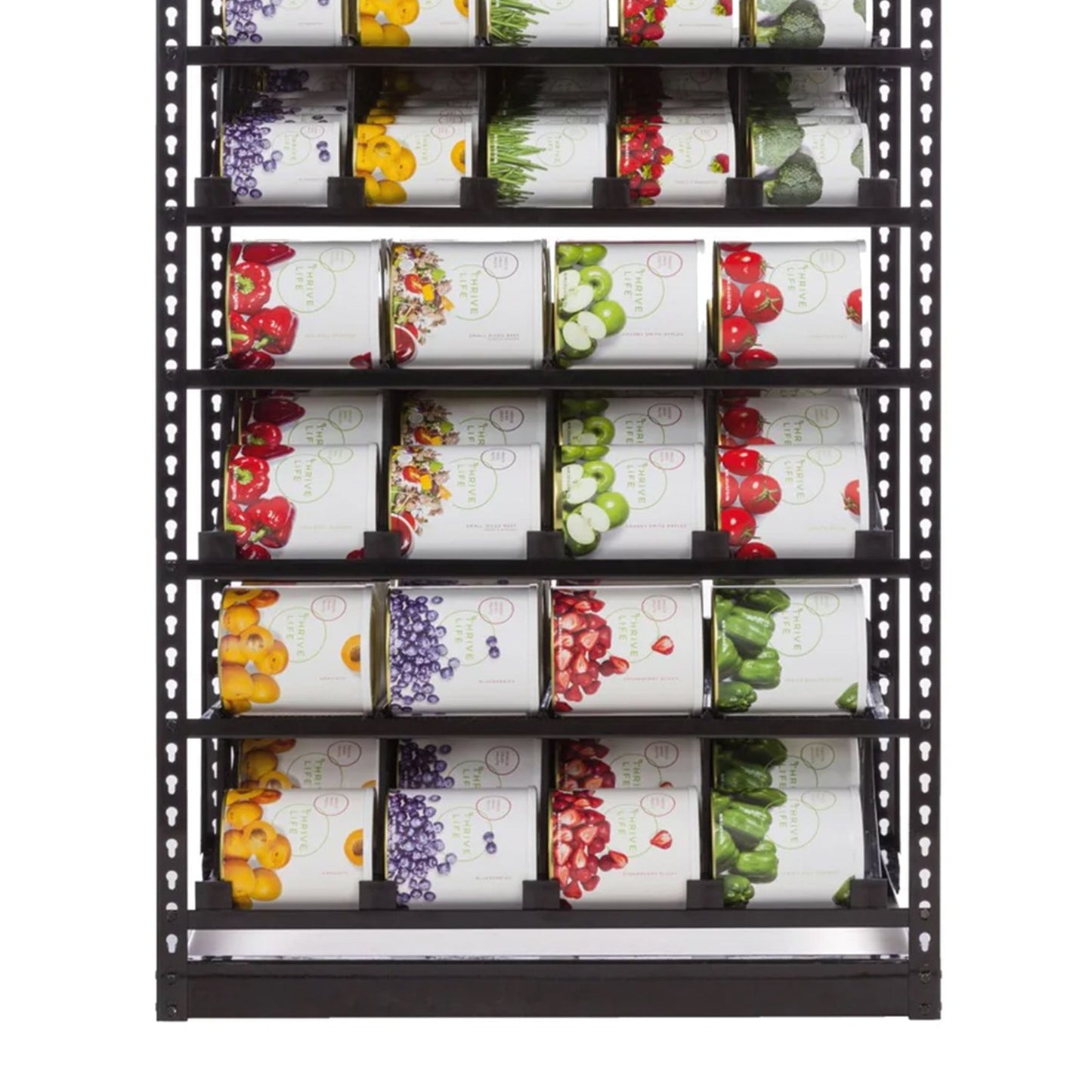 Shelf Reliance Maximizer Variety Can Rotation Organizer Holds Up To 300 Cans