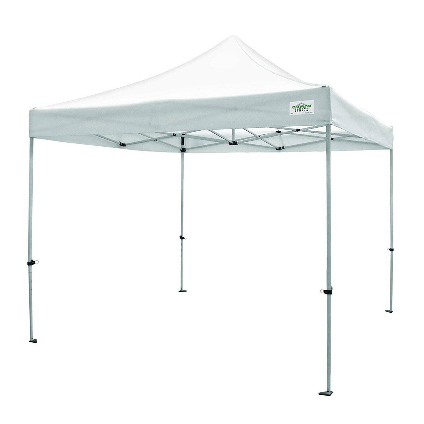 Caravan Canopy Sidewalls w/TitanShade 10x10' Instant Canopy Kit & 4 6lb. Plates