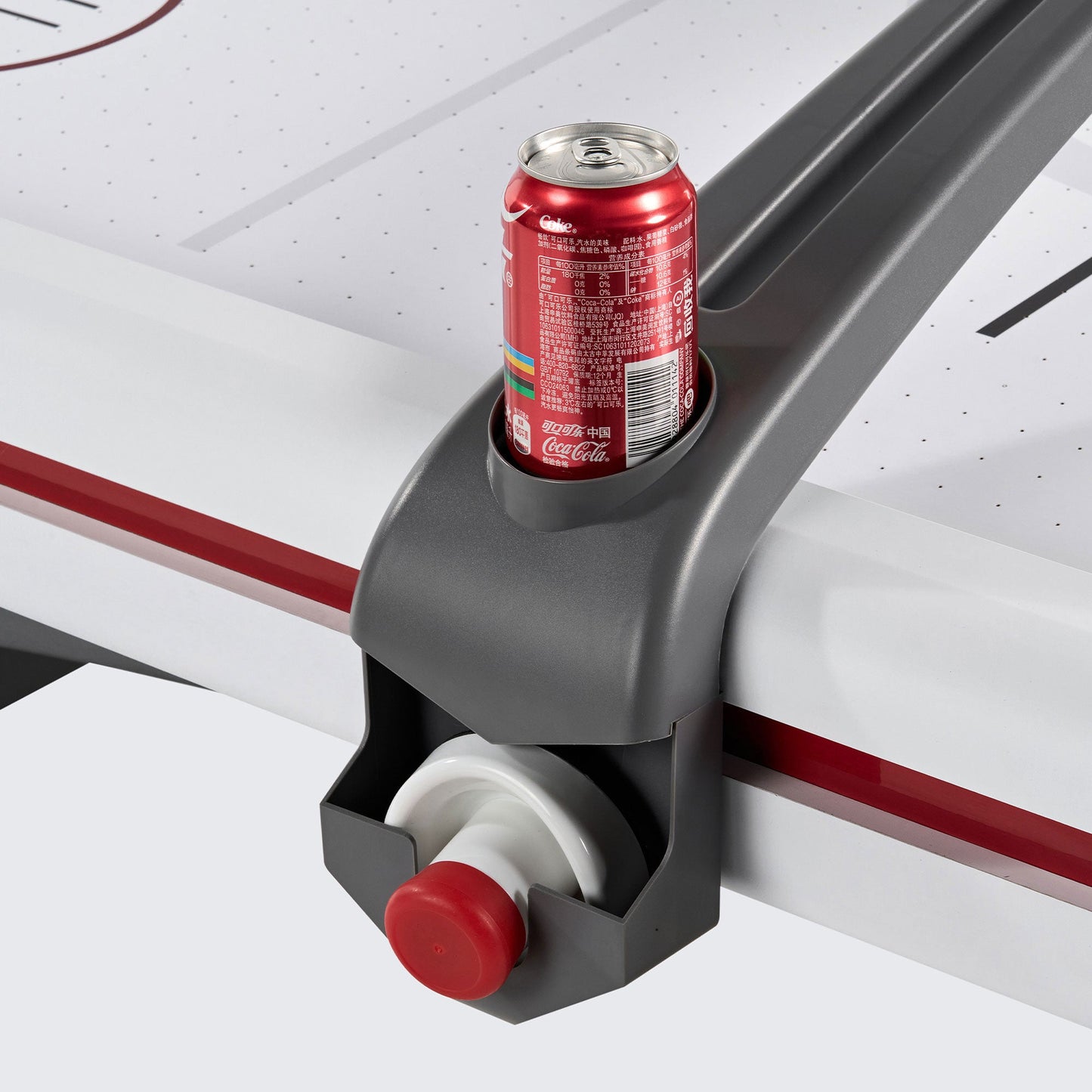 Rally and Roar 7 Foot Air Powered Hockey Table w/ Electronic Scorer, 2 Pucks and 2 Pushers