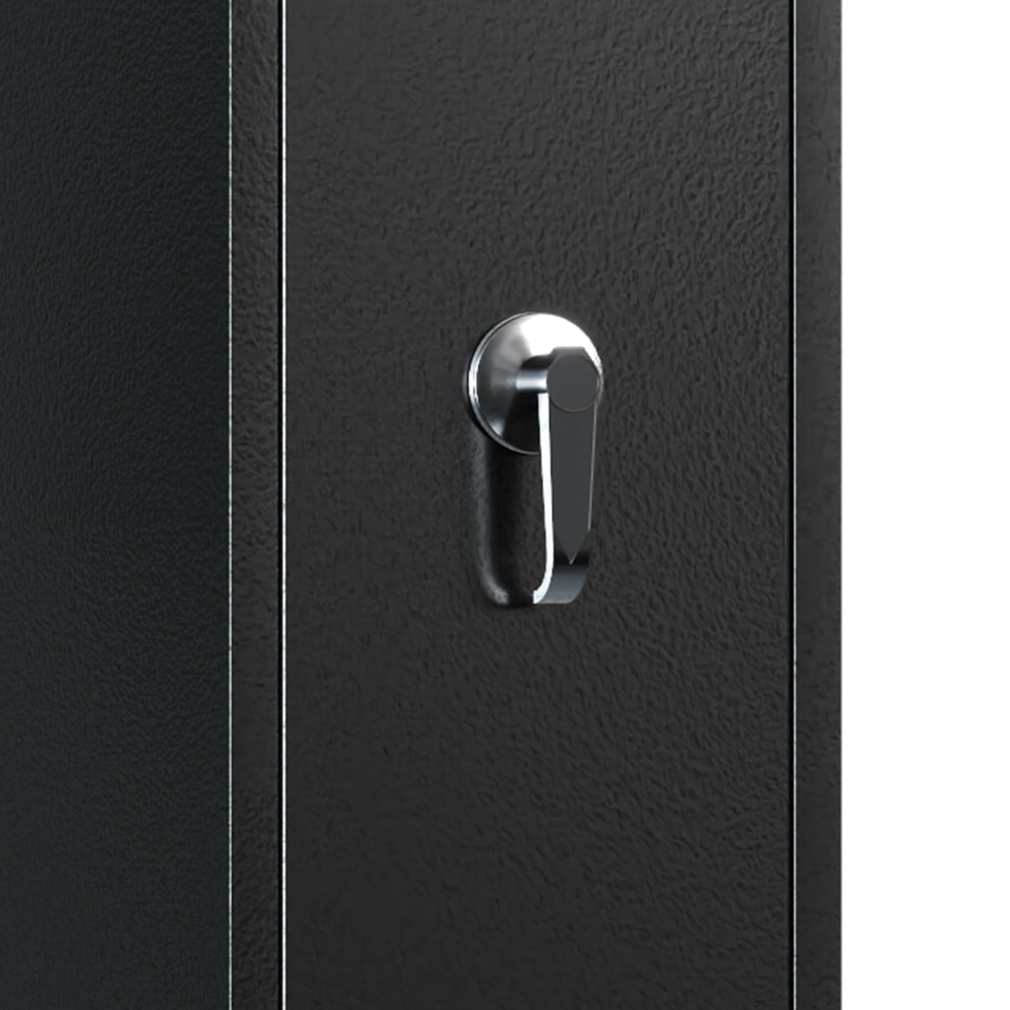 AOBABO 3-Rifle Gun Safe w/Keypad Lock, Security Cabinet Long Safes Gun Cabinet