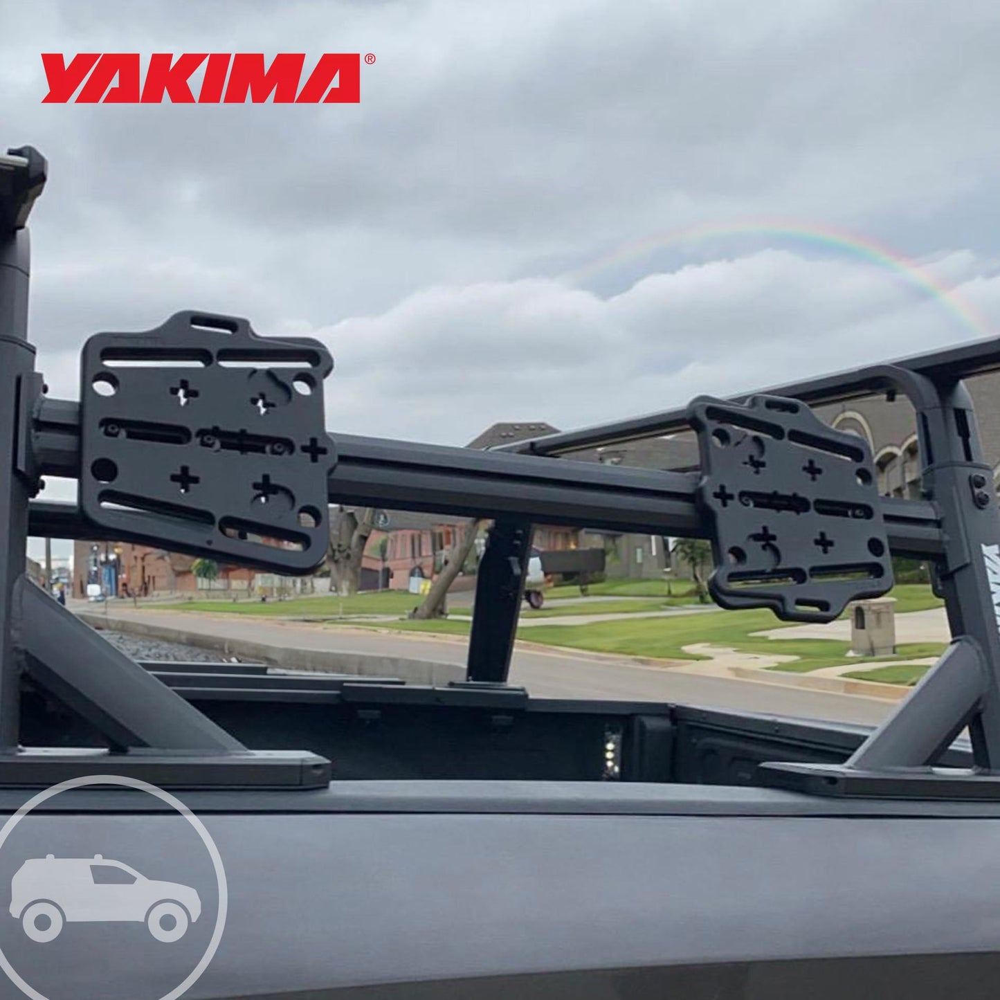 Yakima 35 Pound Load Capacity Recovery Track Mount for Yakima HD Bars or SideBar