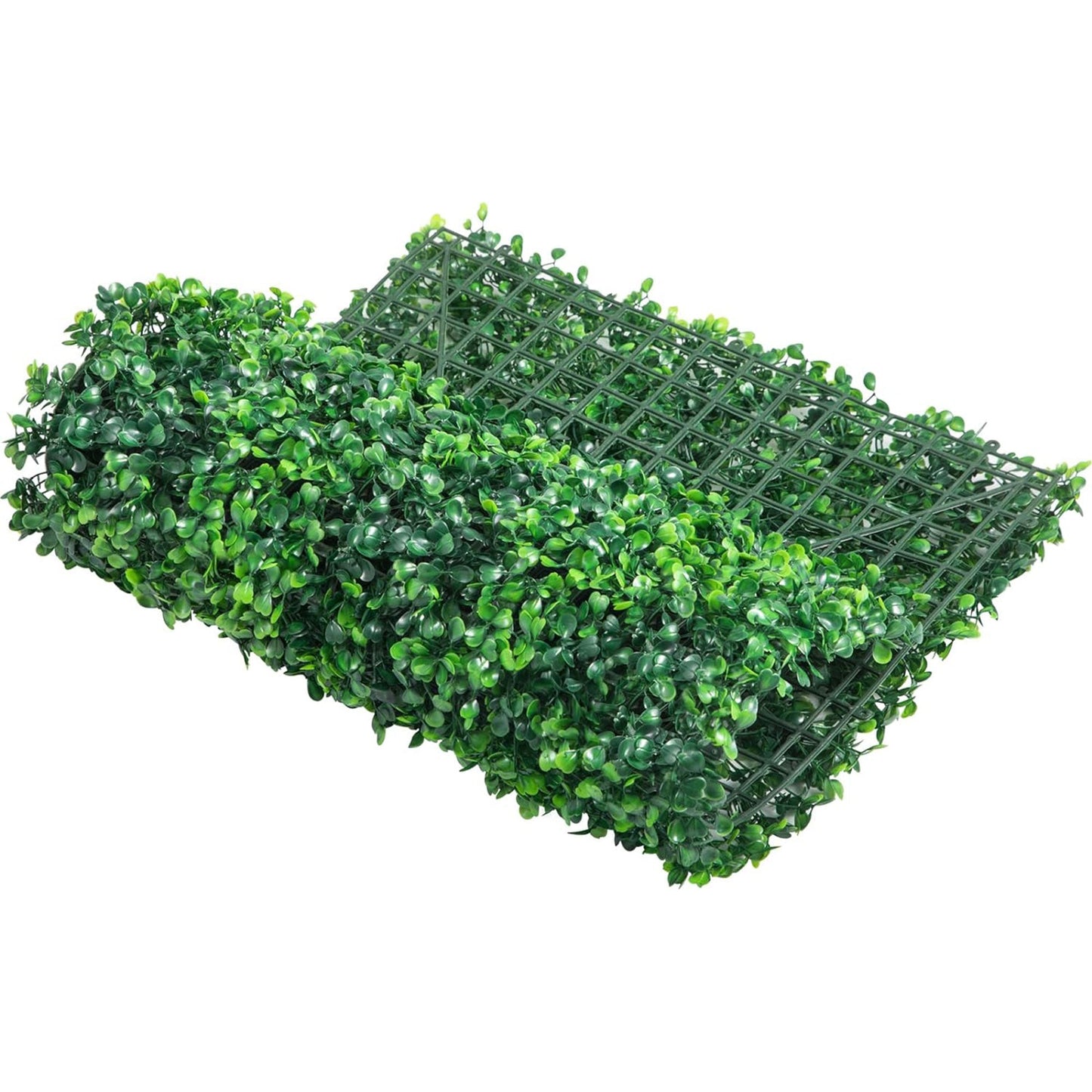 VEVOR 24 Piece 24"x16" Artificial Boxwood Panels for Indoor & Outdoor Use, Green