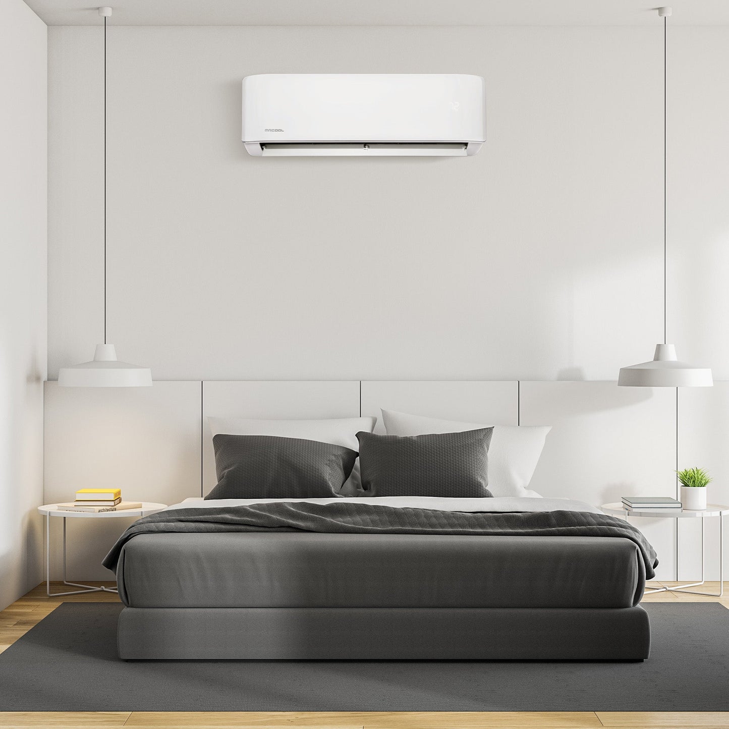 MRCOOL Advantage 12,000 BTU Ductless Inverter Wall Mount Heat Pump System, White