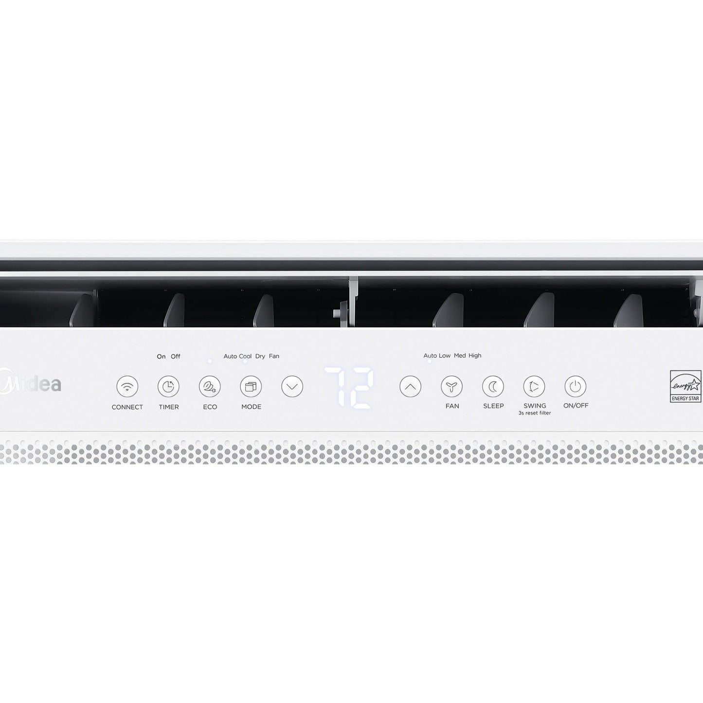 Midea 10,000 BTU U Shaped Window Type Air Conditioner Cools up to 450 Sq Ft