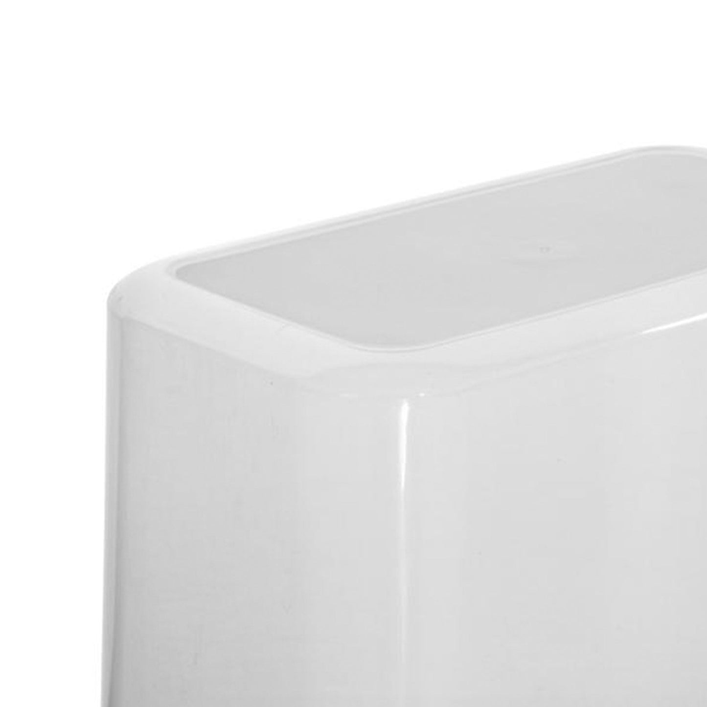 Sterilite 8 Pack Vertical Wrap Storage Box, Holds 25 Rolls, 40" Tall, Clear