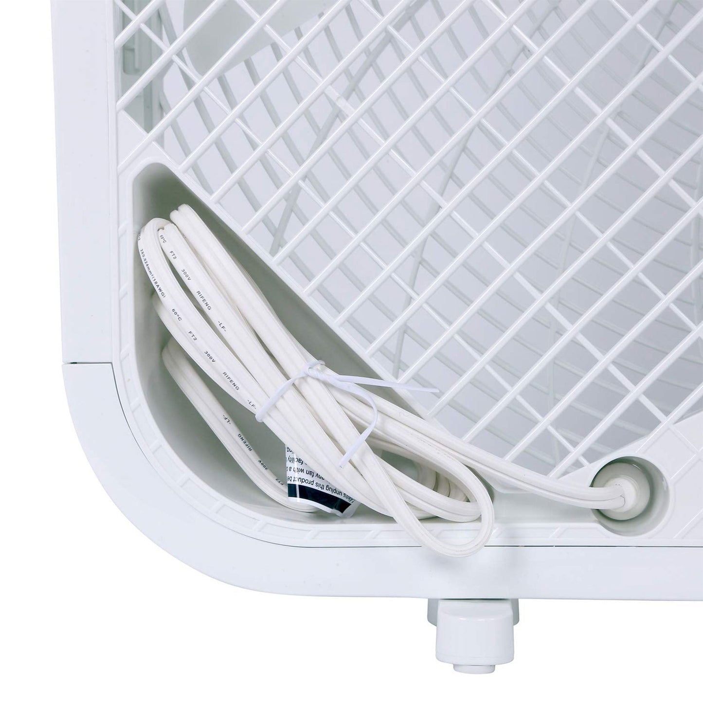 Hurricane 20" Classic Series Floor Box Fan with 3 Speed Settings, 5 Pack, White