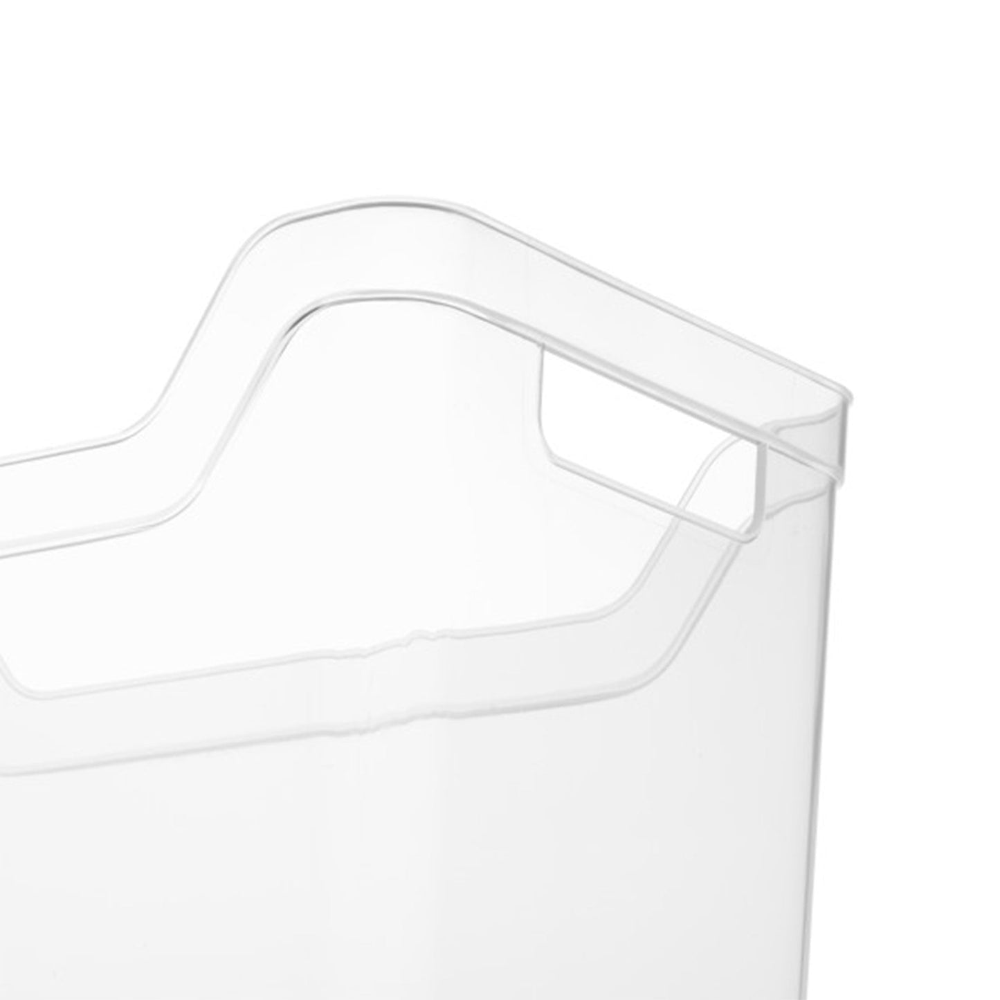 Sterilite Medium Shelf Home Storage Organizing Plastic Container, 6 Pack, Clear