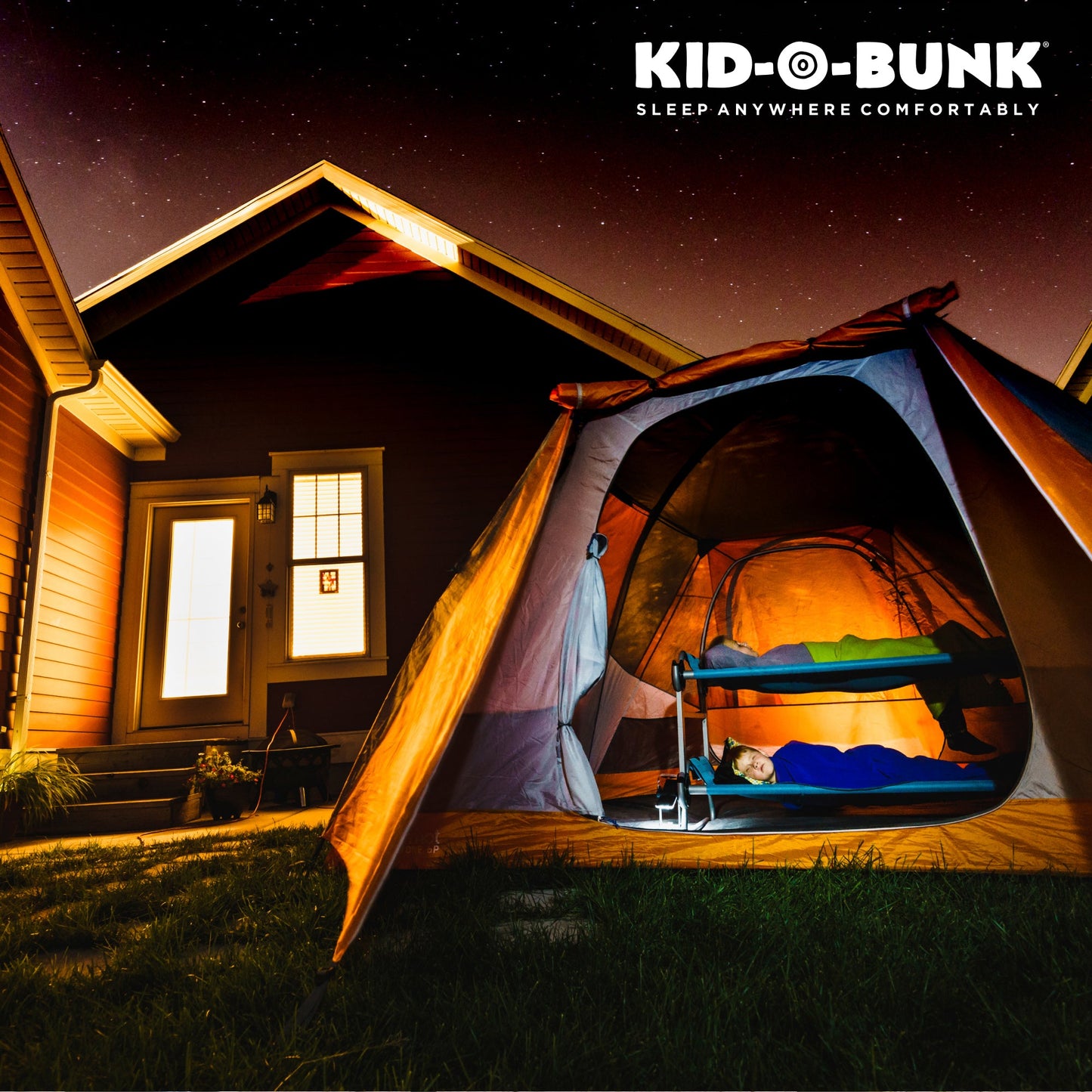 Disc-O-Bed Youth Kid-O-Bunk Benchable Double Cot with Storage Organizers, Teal