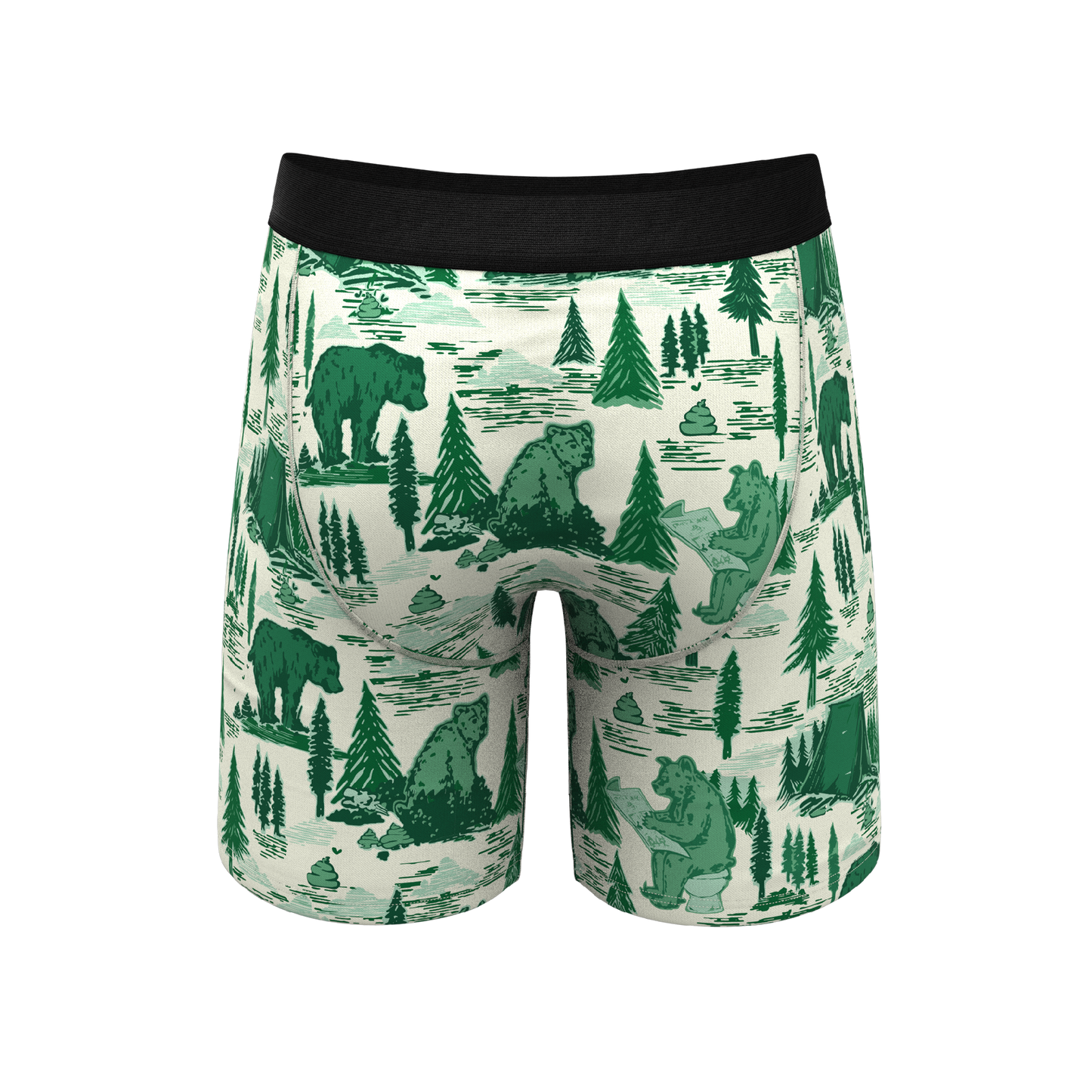 The August Cores | Long Leg Ball Hammock® Pouch Underwear With Fly 3 Pack