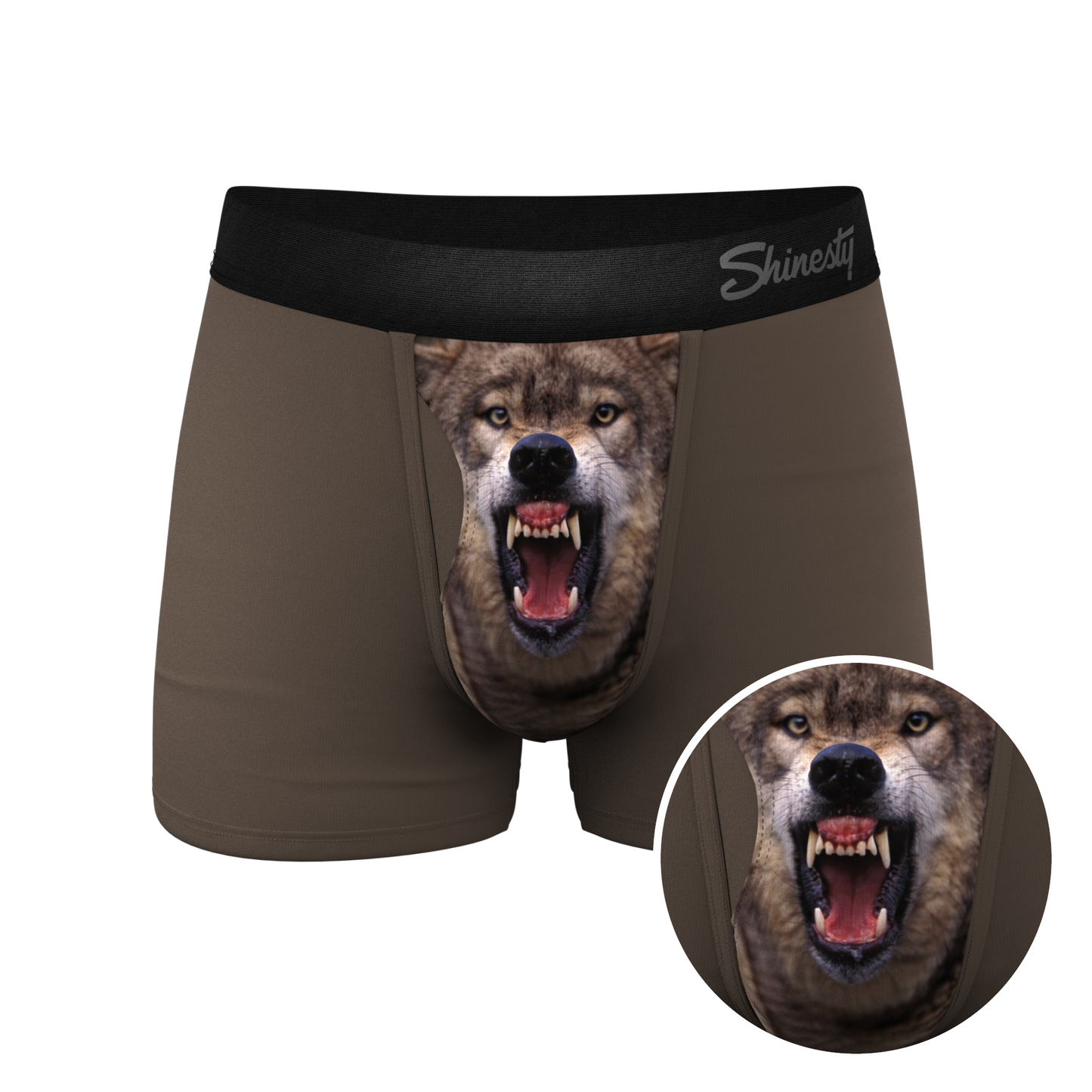 The Grey's Growl | Wolf Ball Hammock® Pouch Trunks Underwear