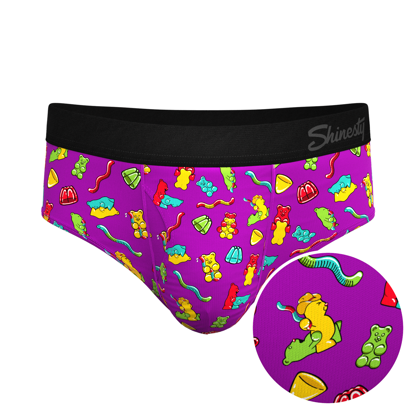 The Naughty Bears | Gummy Bear Ball Hammock® Pouch Underwear Briefs