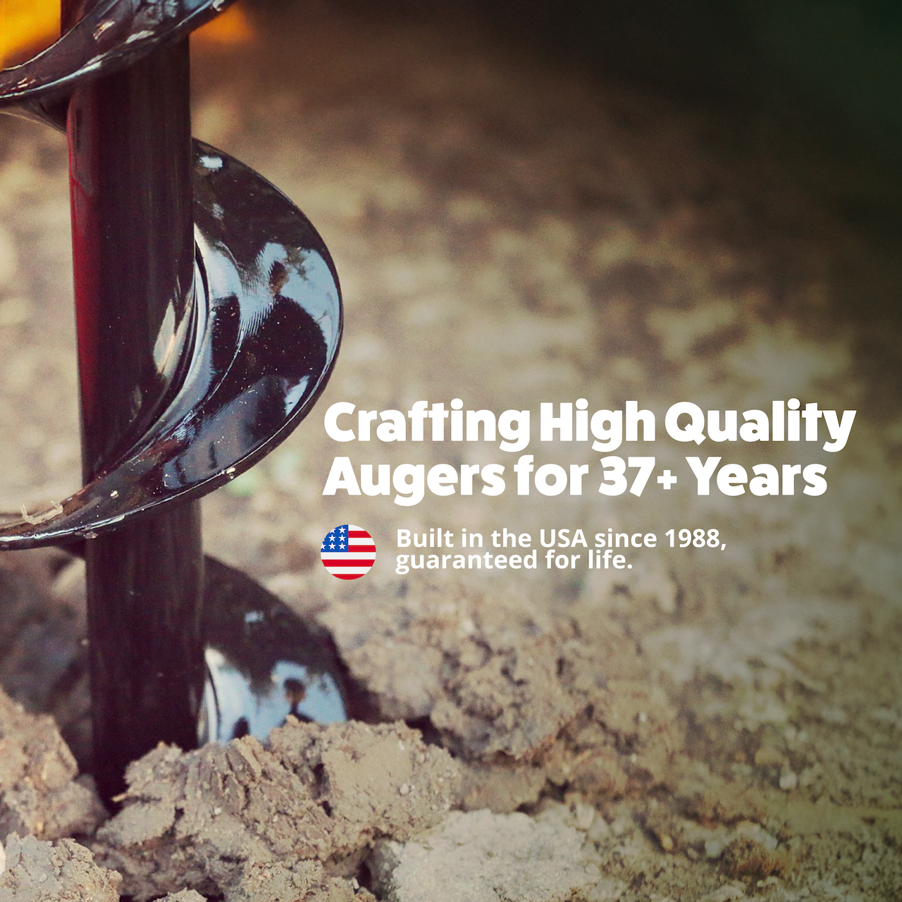 Tree Planting Auger Bit (2" x Standing Lengths)