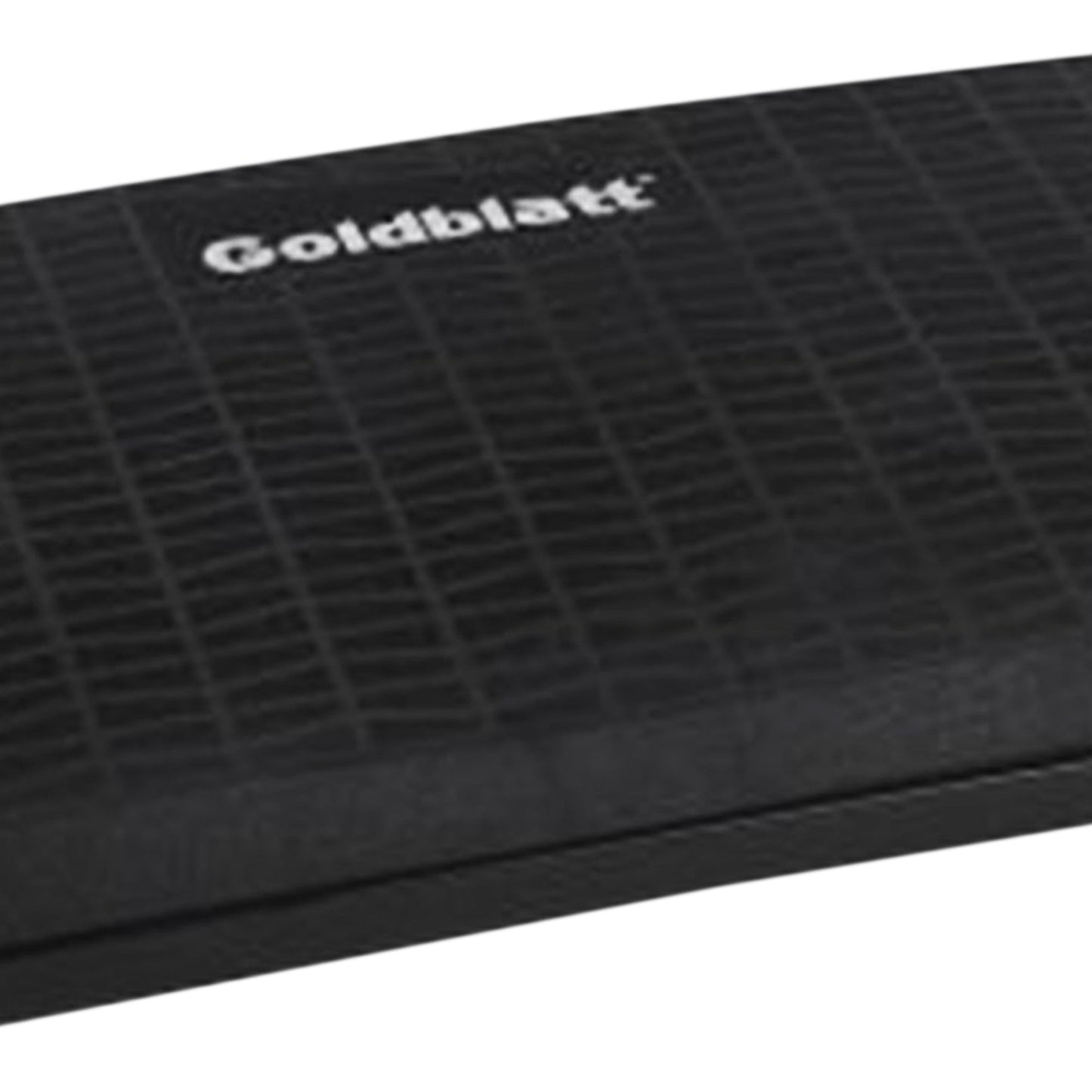 Goldblatt 18.75 x 13.38 Inch Polypropylene Concrete Tiling Kneeler Board, Black