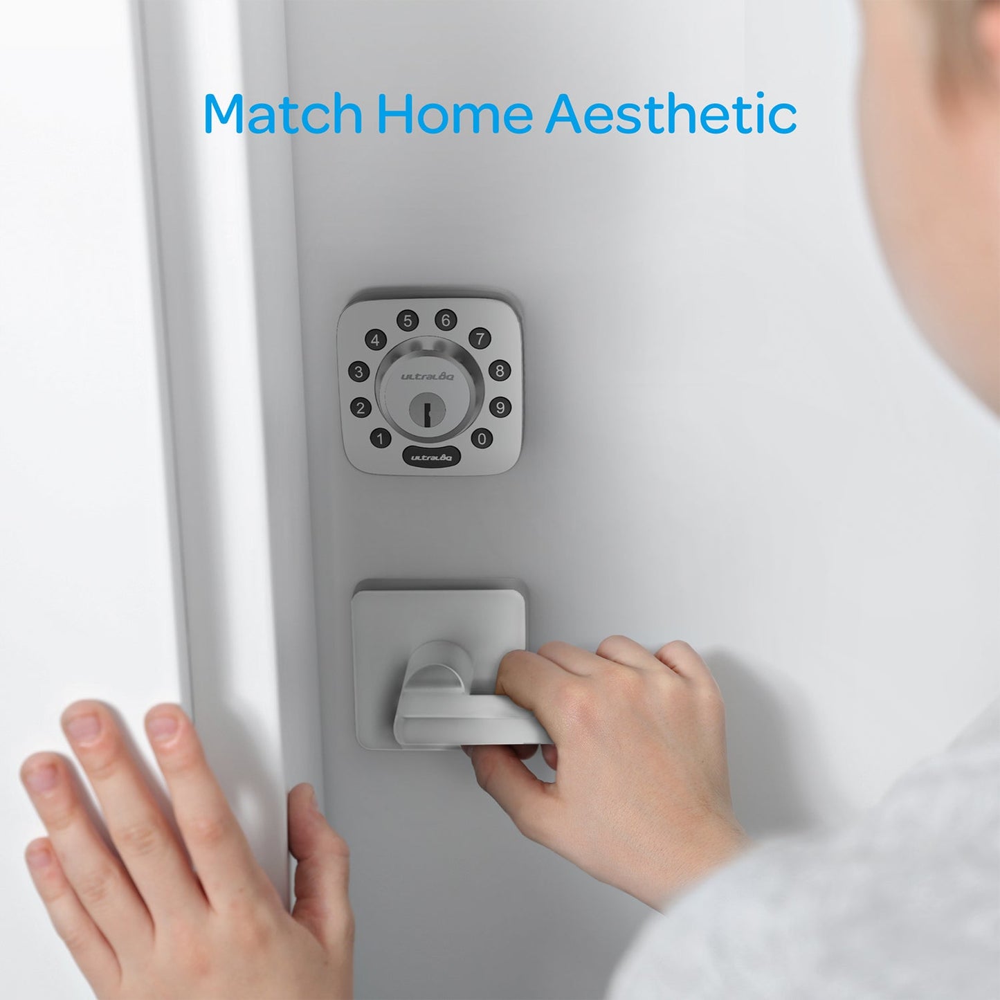 U-Tec U-Bolt-SN 5 in 1 Bluetooth Enabled Keypad Smart Home Deadbolt Lock