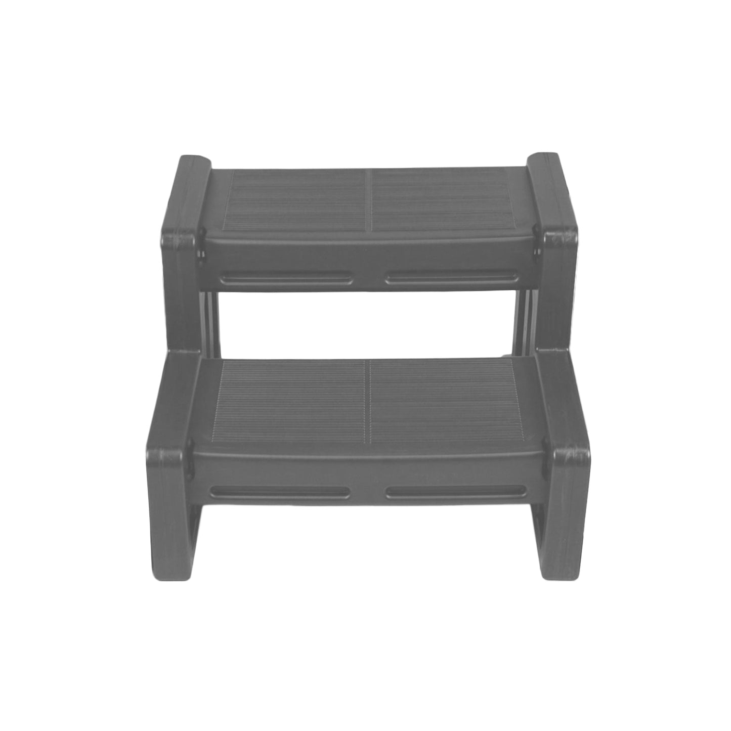 Vinyl Works 22 Inch Junior Resin Multi Purpose Home Spa and Hot Tub Steps, Gray