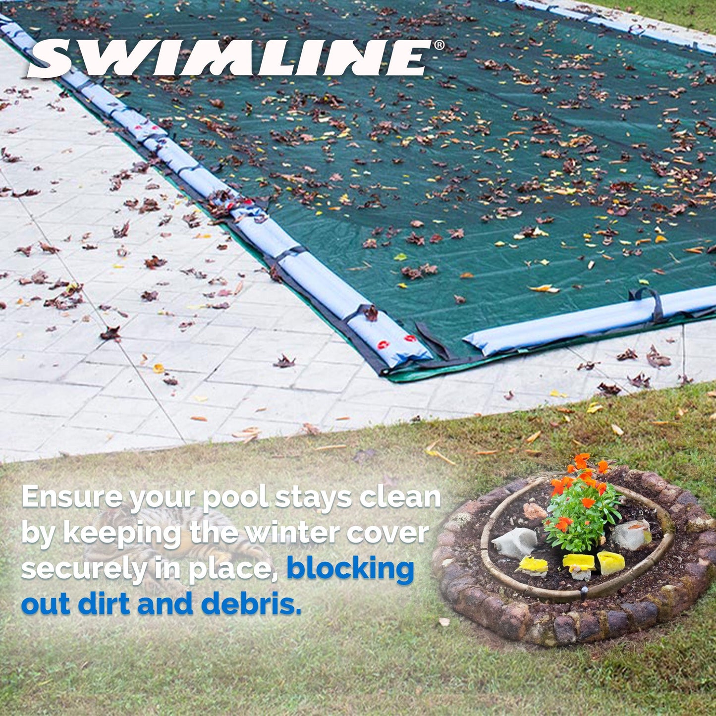 Swimline Pool 1' x 10' Winter Cover Double Water Tube for In-Ground Pool 11 Pack