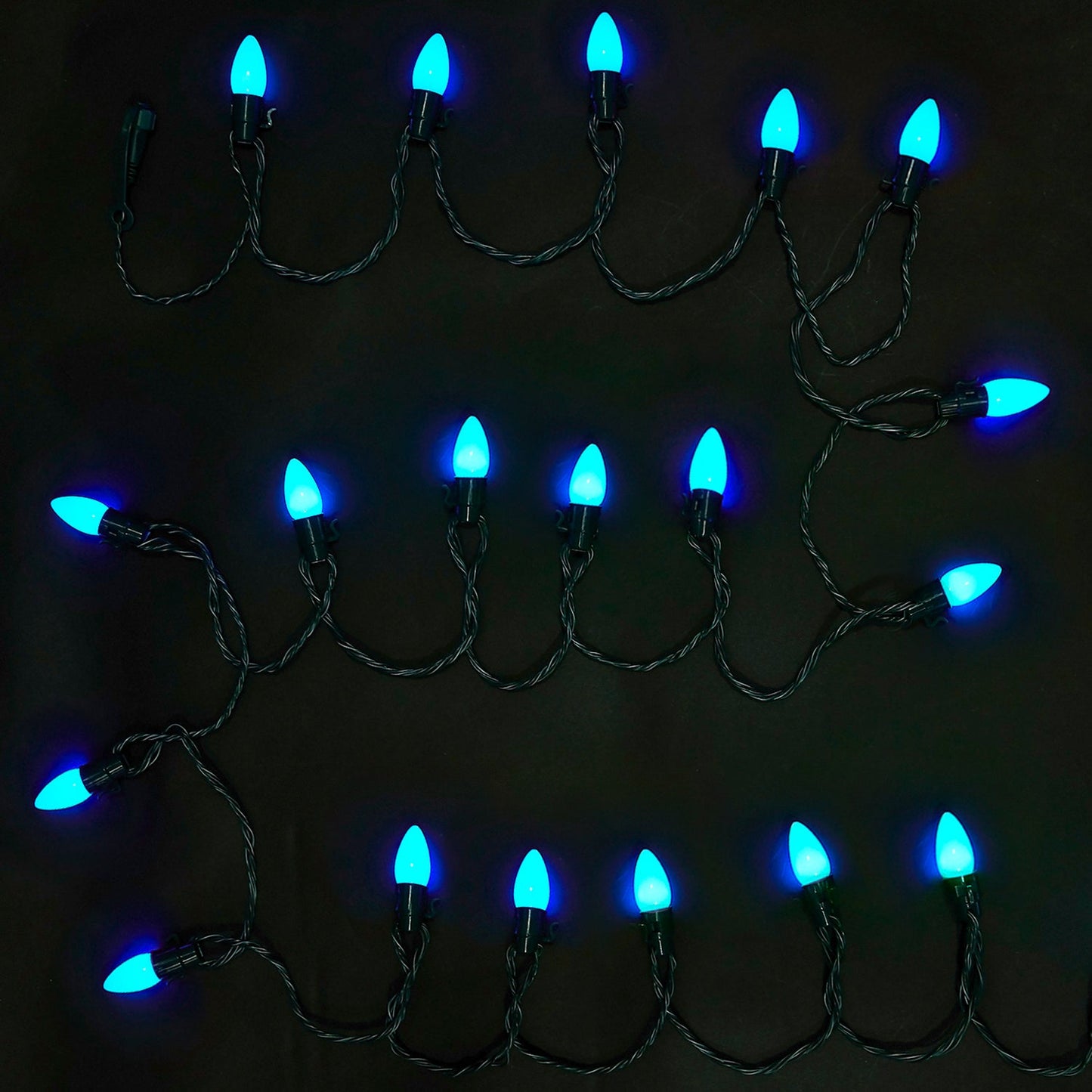 Home Heritage Lumations 15.8 Ft RGB LED Indoor/Outdoor String Lights, 20 Count