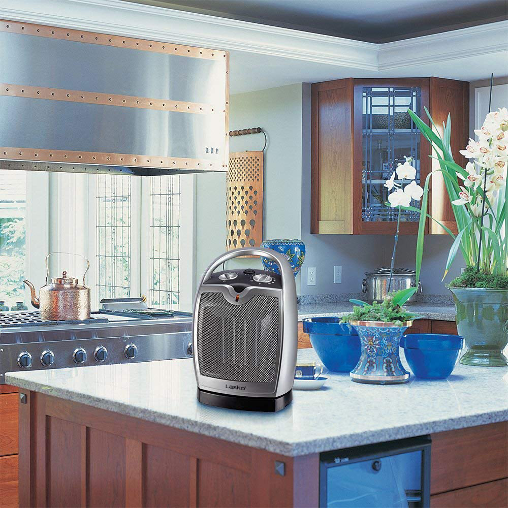 Lasko 5409 Portable Personal Electric 1500W Oscillating Ceramic Space Heater