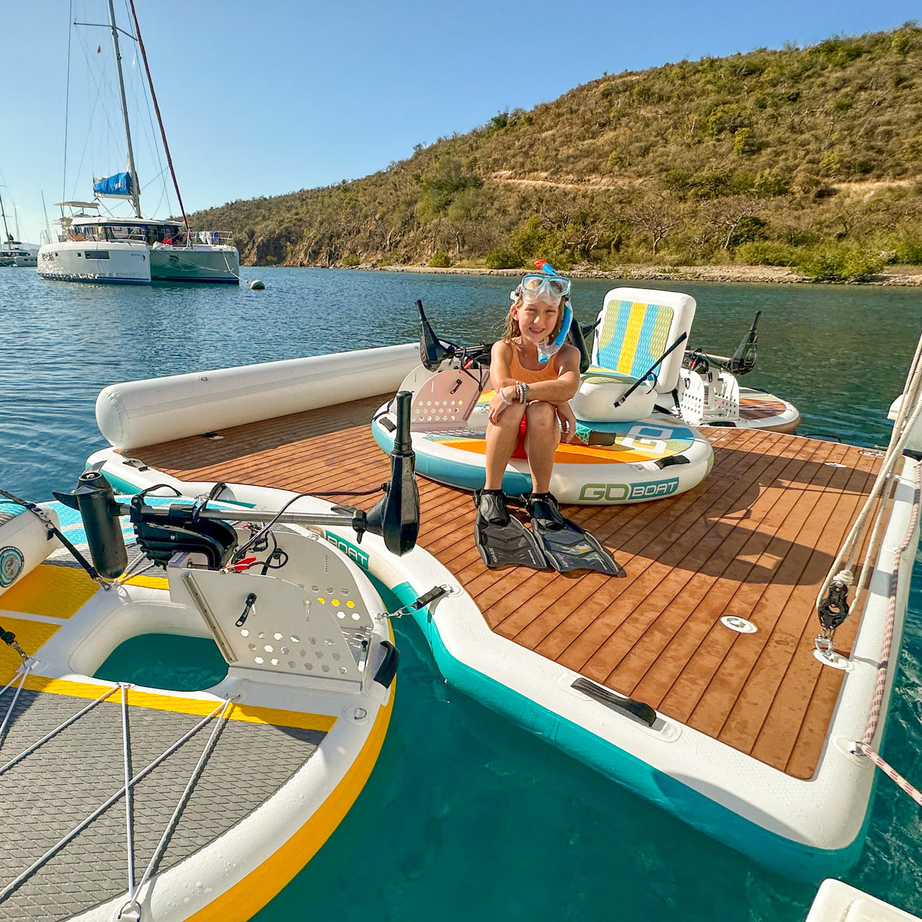 GoBoat Dock - Inflatable Dock