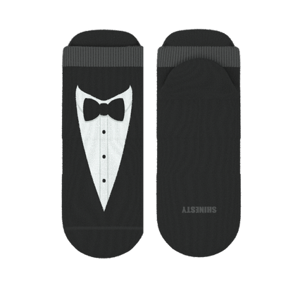 The 009 | Tuxedo Heel Hammock™ Ankle Socks