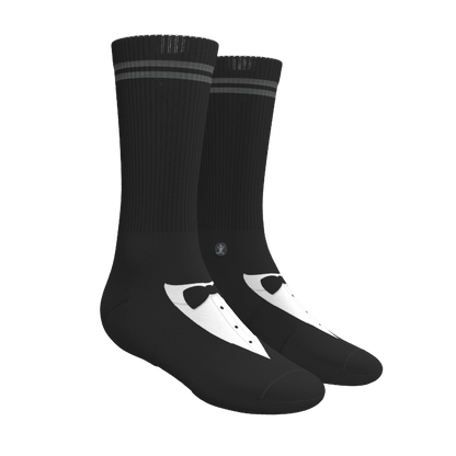 The 009 | Tuxedo Heel Hammock™ Crew Socks