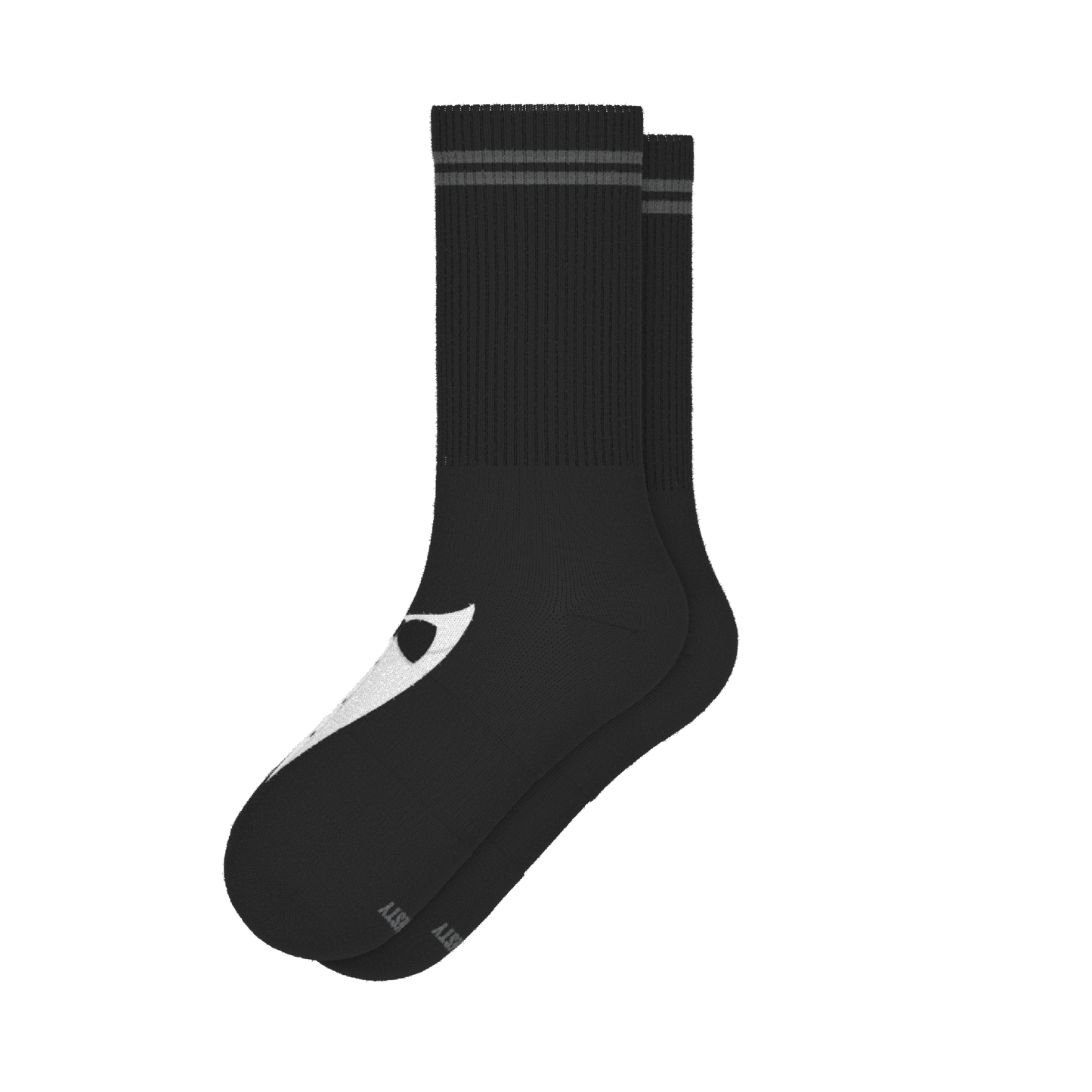 The 009 | Tuxedo Heel Hammock™ Crew Socks