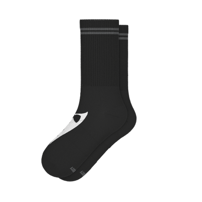 The 009 | Tuxedo Heel Hammock™ Crew Socks