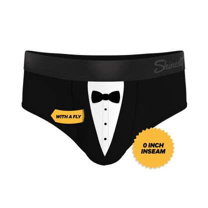 The 009 | Black Tuxedo Ball Hammock® Pouch Underwear Briefs