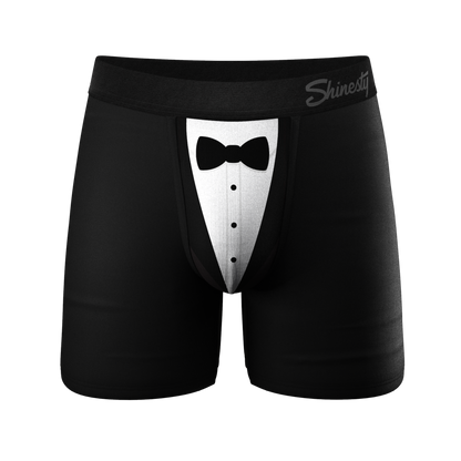 The 009 | Black Tuxedo Ball Hammock® Pouch Underwear