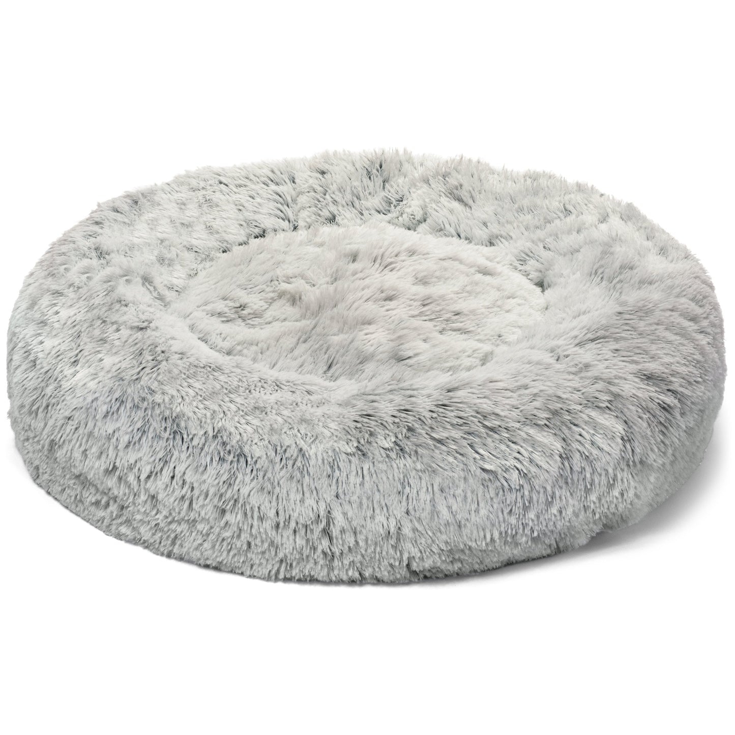 Mr. Peanut's 28" OrthoPlush® Pet Bed - Snowflake White Two Tone