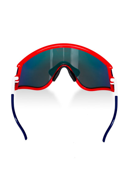 The USA Machos | Red, White & Blue Retro Polarized Sunglasses