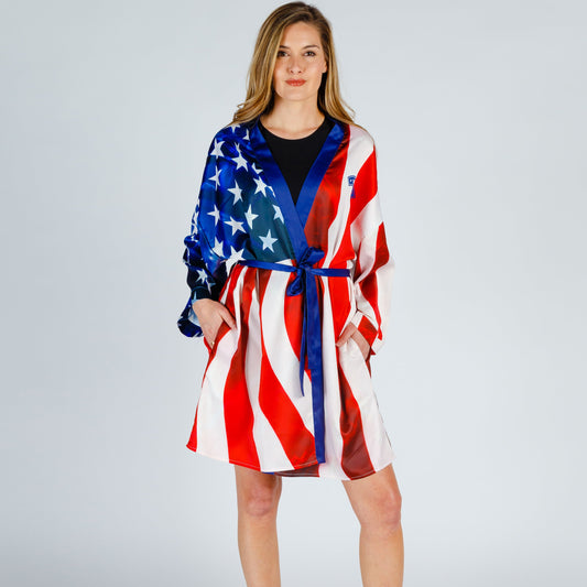 The Mascot | Ladies Unisex USA Eagle Kimono