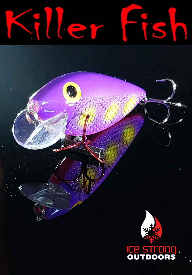 NEW!!!  Killer Fish - Rattling Shallow Diver UV