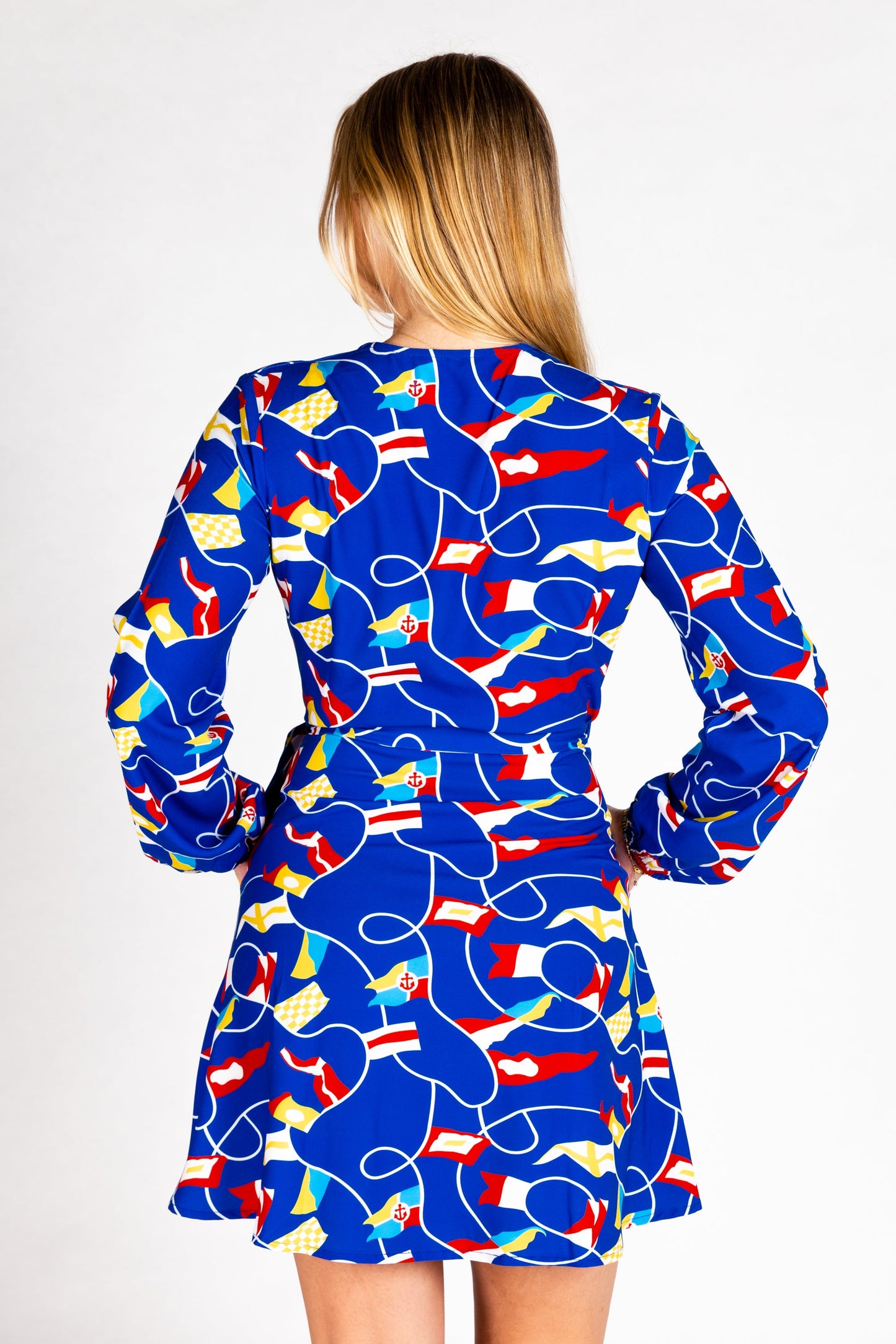 The Nauti Buoy | Nautical Wrap Dress