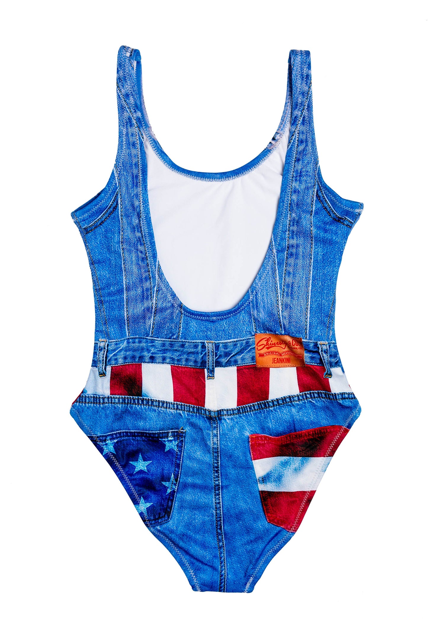 The Chattahoochee Mama | Denim USA One Piece Swimsuit