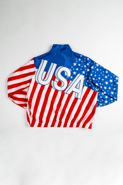 The Competition | American Flag Windbreaker