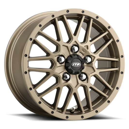 ITP Hurricane 20x6.5 / 4x137 BP / 4+2.5 Offset Bronze Wheel